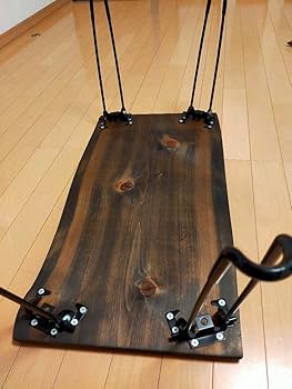 Amazon.co.jp: ローテーブル 一枚板 折りたたみ脚 キャンプテーブル